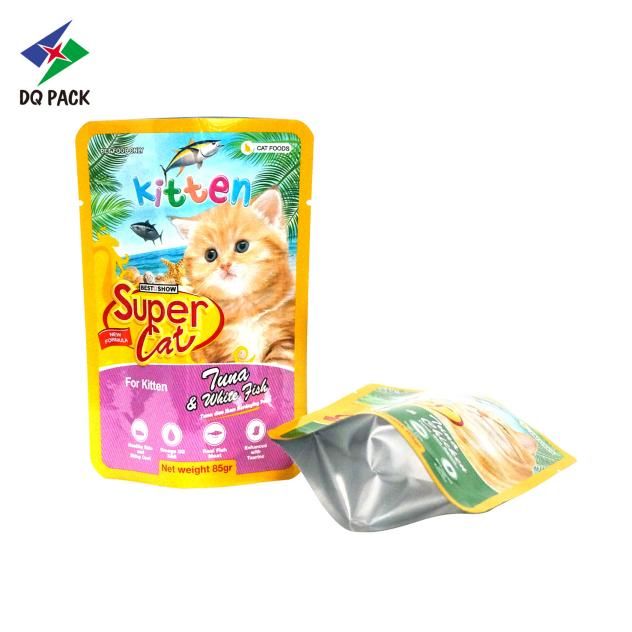 Factory best selling PE Protection Film - China Supplier DQ PACK Custom Packaging Bag Aluminum foil bag Factor Direct Price Stand up Pouch for Cat Food Packaging – DQ PACK detail pictures