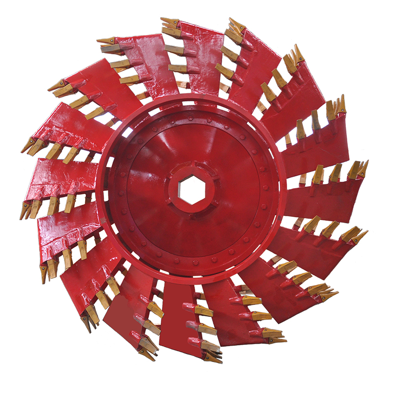 Manufacturer for Helical Head Jointer - Wheel head with Cutting Edges and Replaceable Teeth – Relong