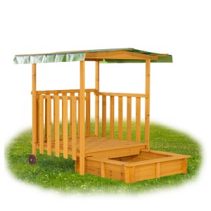 Sandbox Whith  Cover Outdoor Decoration Sandpit Play Outdoor Toys Playground