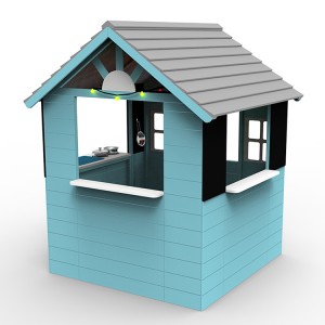 Wooden Outdoor Patio Children Portable Cubby House