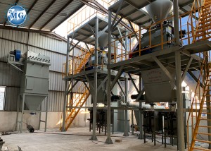 Fast Feedback 15-20T/H Full Automatic Dry Mortar Mixing Plant Tile Adhesive Making Manufacture