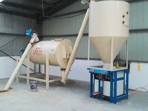 Small Investment 3-4T/H Simple Dry Mortar Production Line