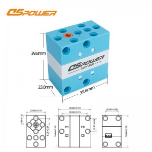 DS-E001D 2KG PWM Clutch Building Block Servo Compatible with LEGO Robotics