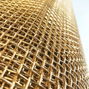 Good quality Copper Mesh Fabric - Brass Wire Mesh Cloth – Da Shang