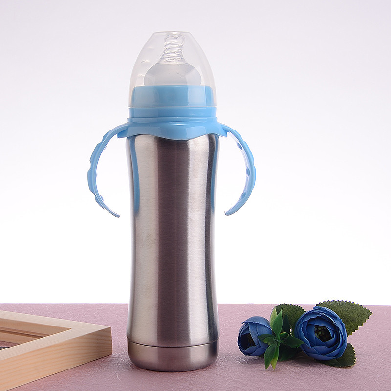 Sublimation Stainless Steel Double Wall Vacuum Insulation Baby Feeding Bottle