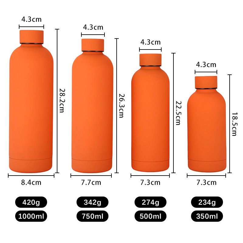 Factory double wall stainless steel cup insulated drink bottle tumbler water bottle 500 ml thermal