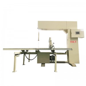 DTLQ-4L D&T Manuálny vertikálny stroj na rezanie špongií pre lacné riešenia na rezanie peny