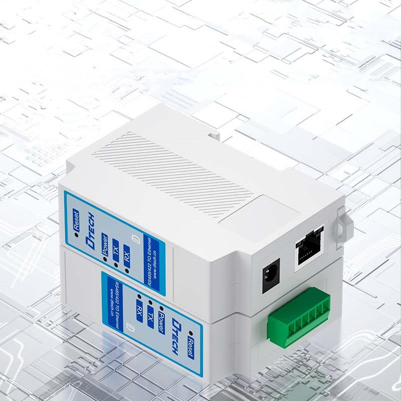 DTECH launches Din Rail RS232/485/422 to TCP/IP Serial Port Gateway Server
