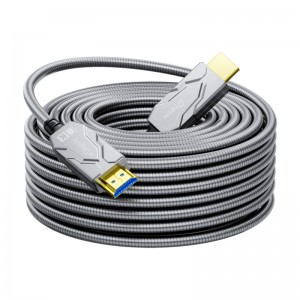 Metal Armored HDMI Cable 4k 8k 2.1 fiber cable ...