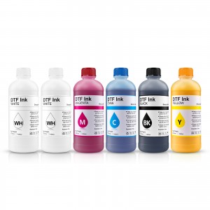 500ml 6 Color Hot Bulk T Shirt Printing Integrity Andemes DTF Ink For Epson T3170 8550 I3200 Xp600/4720/I3200 M238