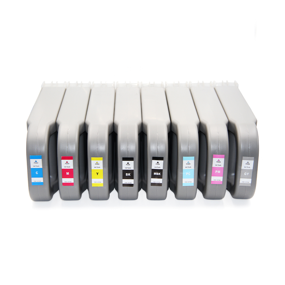 Достъпни консумативи за принтер 700 ml PFI-704 съвместима касета с мастило