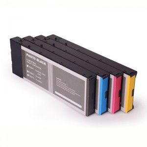 T6142 – T6144 T6148 220ML/PC tinta-kartutxo bateragarria tinta osoarekin EPSON Stylus Pro 4450 inprimagailurako