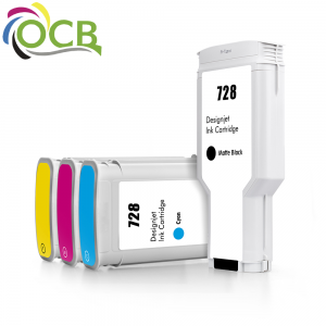300ML For HP 728 Re-manufacture Compatible Ink Cartridge For HP DesignJet T730 T830 Printer