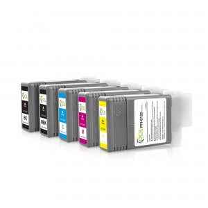 130ML PFI 8120 Compatible Ink Cartridge Filled WIth Pigment Ink With Chip For Canon TM-5200 TM-5205 TM-5300 TM-5300 MFP TM-5305