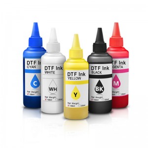 Supply OEM/ODM Dtf Films Inks Digital Printing Ink for Epson DTG Dtf Printers Heat Transfer Printing