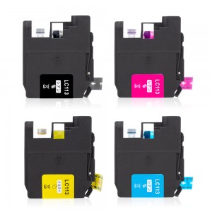 LC113 Compatible Ink Cartridge With Full Dye Ink For Brother MFC-J4510N DCP-J4210N Printer