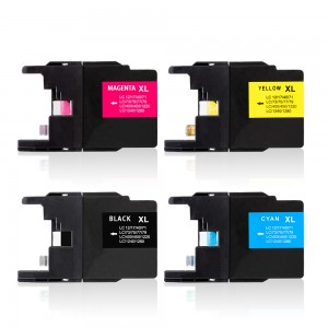 LC71 Compatible Ink Cartridge With Full Dye Ink For Brother MFC-J6910CDW MFC-J6710DW MFC-J5910CDW MFC-J825N MFC-J955DN MFC-J955DWN MFC-J705DW MFC-J825DW MFC-J625DW MFC-J432W MFC-J430W MFC-J6910DW M...