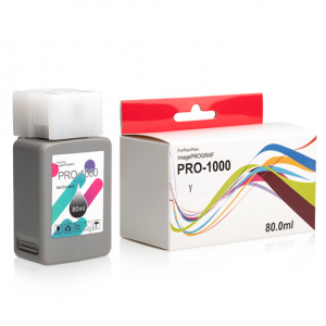 Inkkartoĉo Pro-1000 12 koloroj (80ml) Kongrua por Canon imagePROGRAF-serio