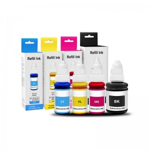 4 צבעים/סט שולחן עבודה מילוי צבע דיו עבור כל מדפסת דיו מדפסת דיו ו-CISS (BK-135ML פיגמנט דיו CMY-70ML Dye Ink)