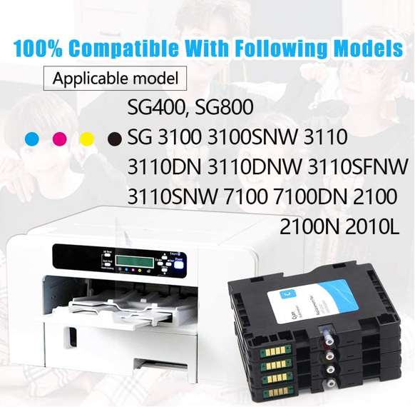 Compatible full sublimation inks carts sg400 ink cartridge for sawgrass sg400 sg800 printers ink