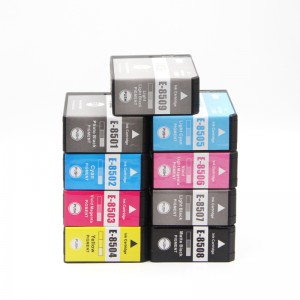 80ML/PC T8501-T8509 saderīga tintes kasetne ar pilnu pigmenta tinti printerim Epson SC P800
