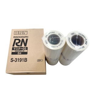 ocbestjet S-3191B Master Paper Roll Supplier For Riso RN-2030 RN-2050 RN-2130 RN-2235 RN-2530 RN-2550 Printer
