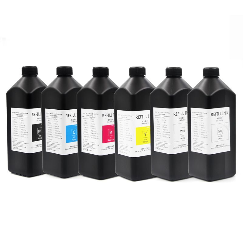 Črnila za brizgalne tiskalnike z UV strjevanjem za digitalno grafično tiskanje