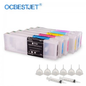Dtf-ink 850ML/PC Refillable Ink Cartridge With Resetable Chip Untuk Pencetak Epson Stylus PRO 10000 10600