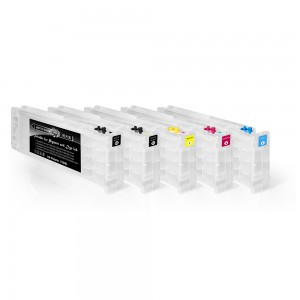 Ocbestjet 700ml/PC T44L Empty Refill Ink Cartridge With Chip Para sa EPSON P7580 P9580 Printer