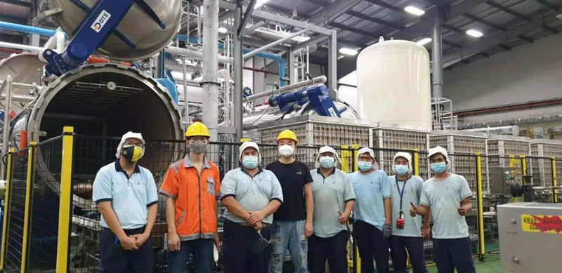 DTS丨Nescafe sterilization production line in Malaysia has perfectly come to ending!