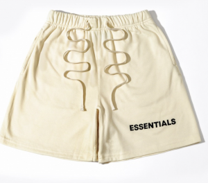Essential high street sweatshorts letterred embrodery Factory direct sales oeko-tex 100 cotton street shorts