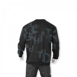 Popular Design for China High Quality Men′s Long Stripe Crewneck Pullover Trendy Sweatshirt