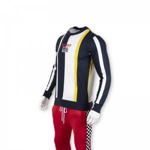 Wholesale Price China Winter Men Sweatshirt - Stripe colorful custom crewneck for men  – Dufiest