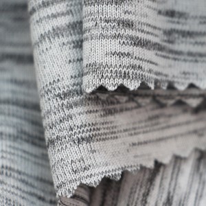 Stretch Anti Pill Custom Style Knit Plain Cationic Jersey Fabric