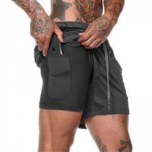 Breathable Custom Odm Fashion Jogging Adult functional Mens Shorts