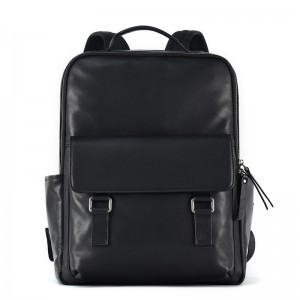 OEM/ODM Business Casual Leather Backpack bags for Men