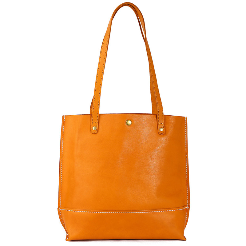 Customised Ladies Leather Large Capacity Handbag Tote Bags (12)