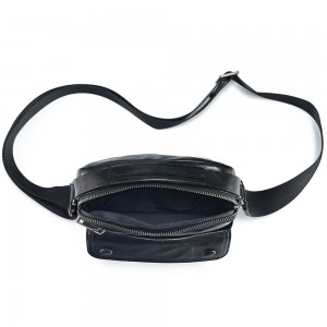 Nako-customize na Men's Leather Vintage Shoulder Crossbody Bag