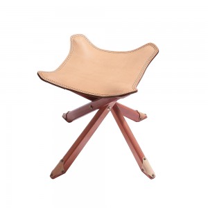 Prilagodljiva kožna vintage stolica