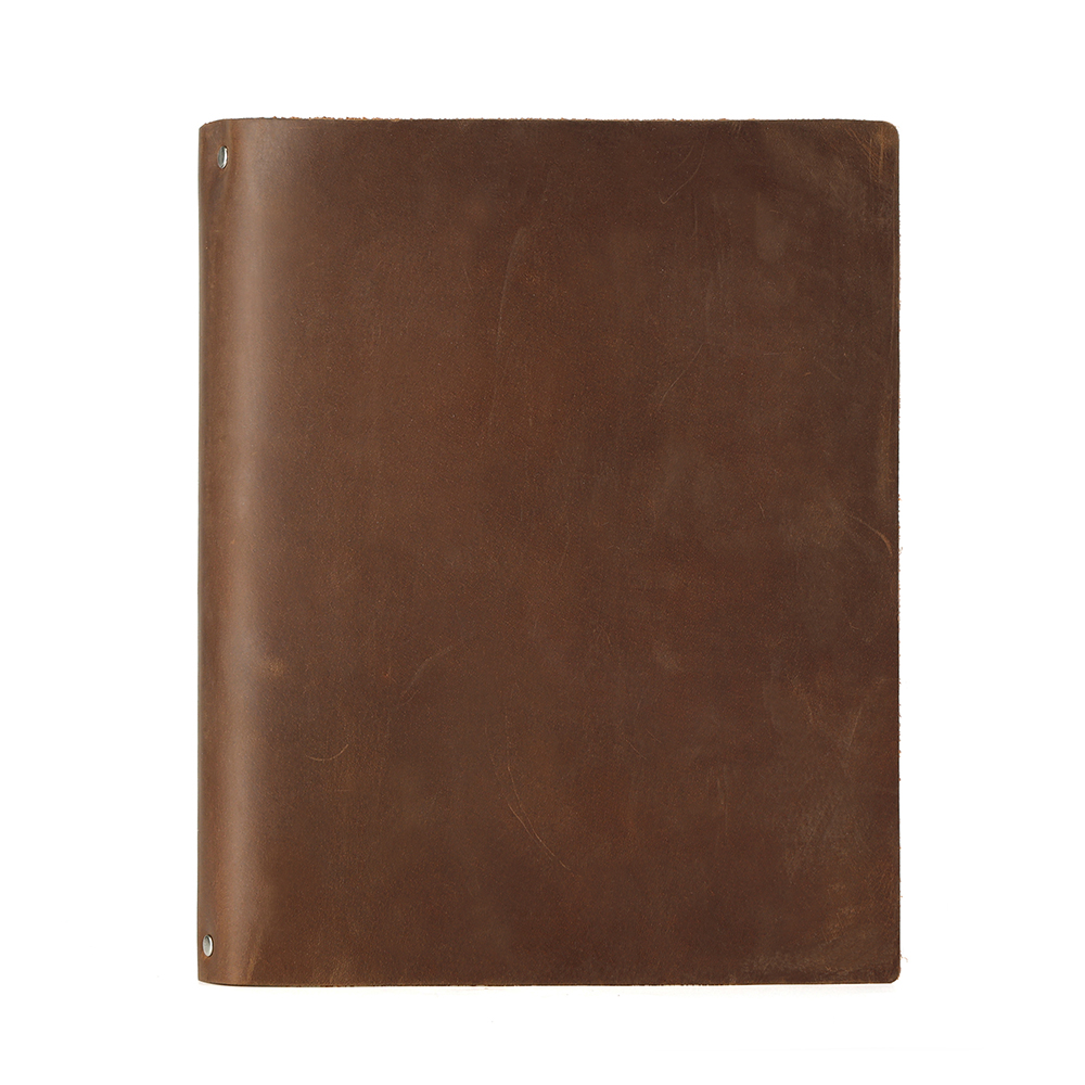 Aanpasbaar losbladig handboek zakelijk vintage notitieboekje (8)