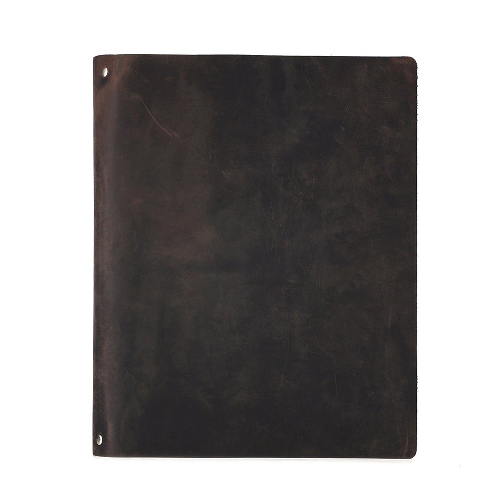 Aanpasbaar losbladig handboek zakelijk vintage notitieboekje (9)