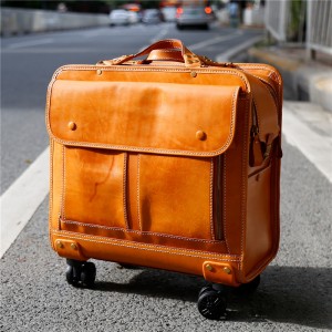 Oanpaste LOGO Leather koffer