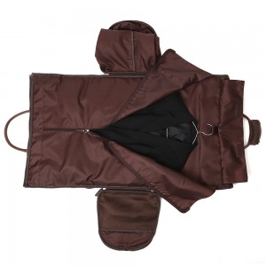 Customized Large Capacity Travel Bag Men's Bag Crazy Horse Leather Vintage Travel Bag Luggage Bag