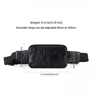 Prilagođene kožne torbe za prsa za muškarce