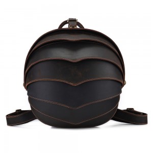 Oanpast Leather Beetle Styled manlju Shoulde Bag