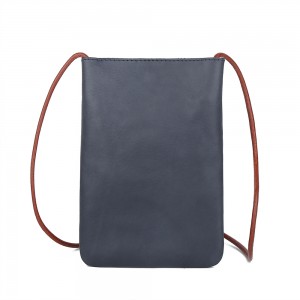 Kadın cep telefonu çantası için fabrika özel deri Mini Crossbody Çanta