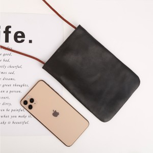 Фабрична кожена мини чанта Crossbody за дамска чанта за мобилен телефон