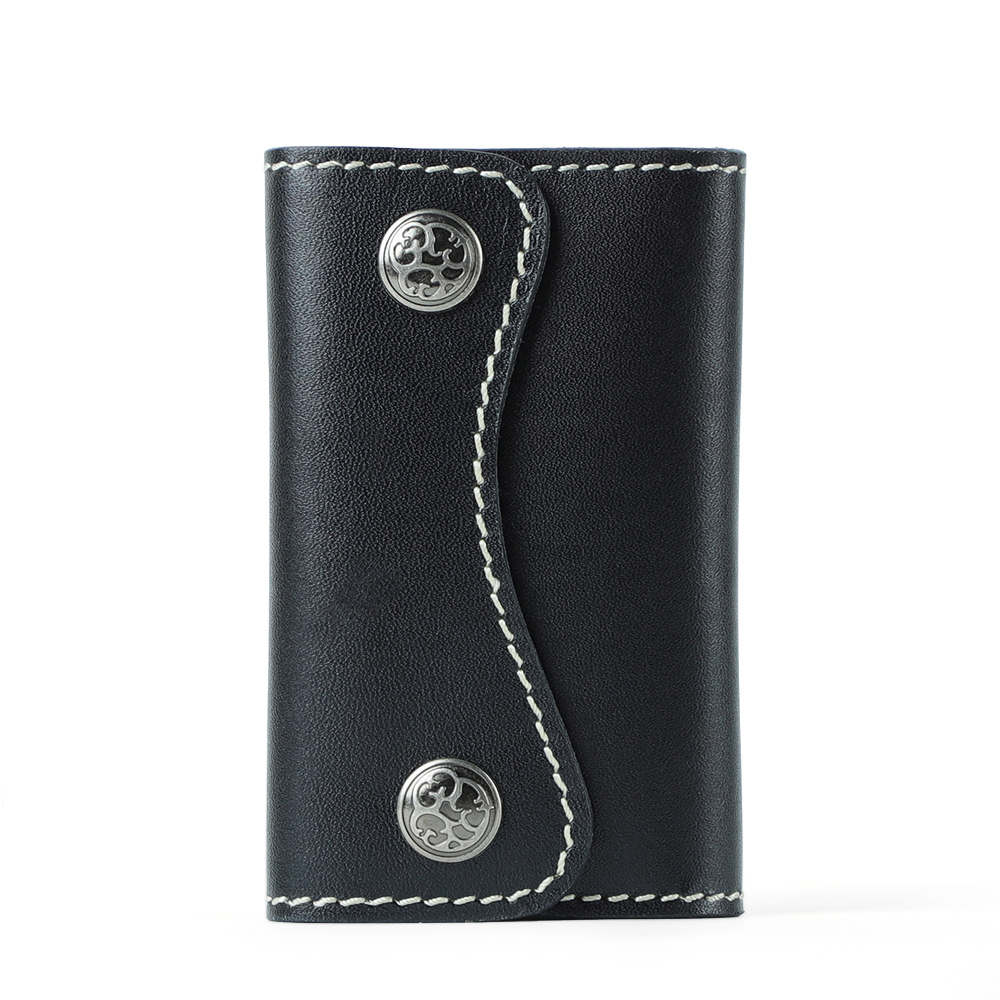 Genuine Leather Key Bag Large Capacity Key Pouch (4)
