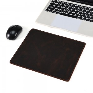 Genuine Leather Office Mouse Pad