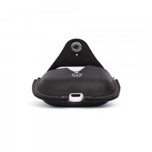 Kulit Asli kanggo Kasus Headphone Nirkabel AirPods Pro
